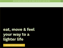 Tablet Screenshot of lighterliving.com